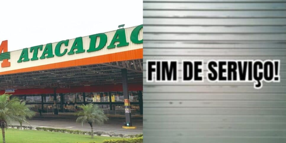 O encerramento de serviço vital em 334 lojas do Atacadão e comunicado oficial às pressas
