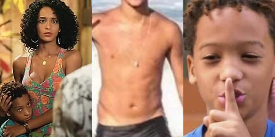 Lembra dele? Patrick, mirim de 'Cheias de Charme', está musculoso e irreconhecível após 12 anos