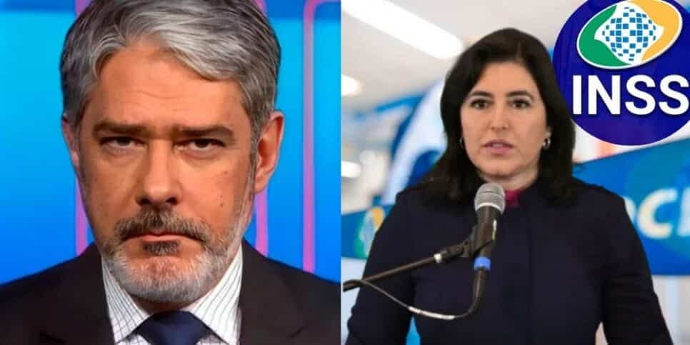 "Regras já estão em vigor": Bonner paralisa JN com lei de Tebet que traz adeus dos R$1.412 a milhares no INSS
