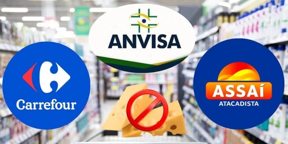 Pode levar a morte e proibição da Anvisa: Marca de queijo é retirada às pressas do Assaí, Carrefour e +