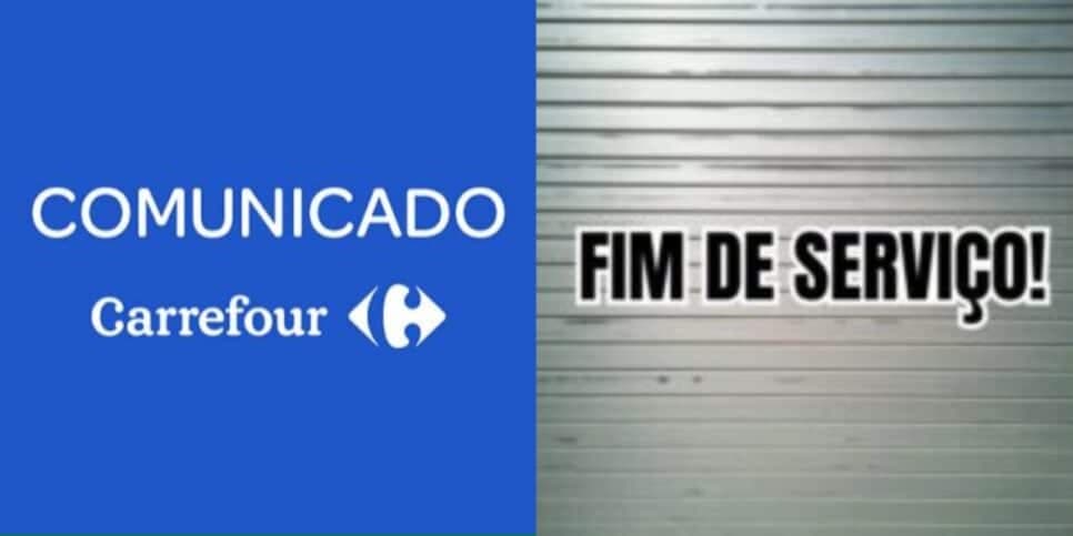 Fim de uma era: O encerramento de serviço vital em 500 lojas do Carrefour e comunicado emitido às pressas