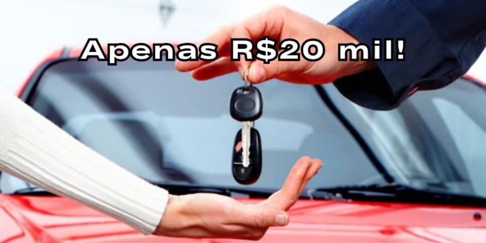 Volkswagen, Fiat e Renault: 5 carros populares, incluindo nº1 dos motoristas, pra comprar por R$ 20 mil AGORA