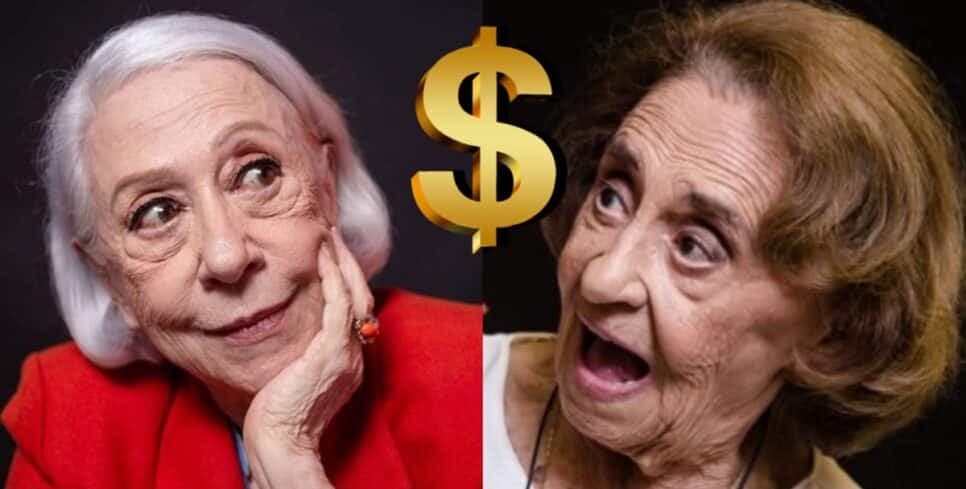 Damas da TV: Esse é o valor surpreendente que Fernanda Montenegro e Laura Cardoso possuem em suas contas