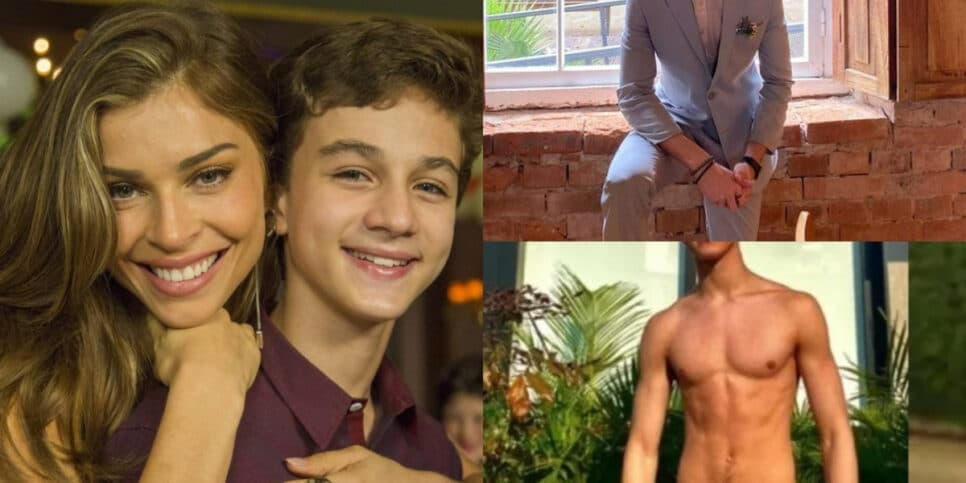 Irreconhecível e musculoso: Filho de Grazi em Flor do Caribe cresce e vira o homem mais lindo do Brasil