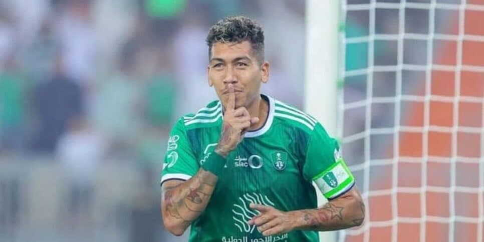 Firmino é um dos destaques do Al-Ahli (Reprodução: Al-Ahli/Reprodução) futebol