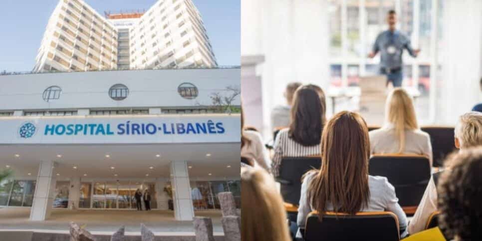 Curso gratuito do Hospital Sírio-Libanês abre novas vagas em SP com chance exclusiva de especialização