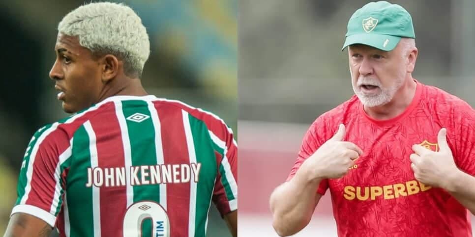 R$ 49 milhões: Quentinha de adeus de Kennedy no Fluminense chega voando e atinge em cheio Mano Menezes
