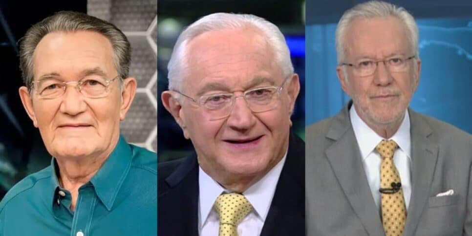 Léo Batista, Boris Casoy e Alexandre Garcia: Destino foi implacável com trio amado da TV e hoje eles vivem assim
