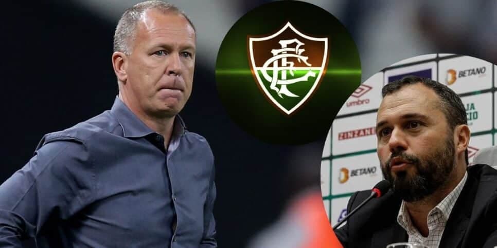 Bittencourt crava desfecho de demissão de Mano Menezes no Fluminense após perder do Internacional