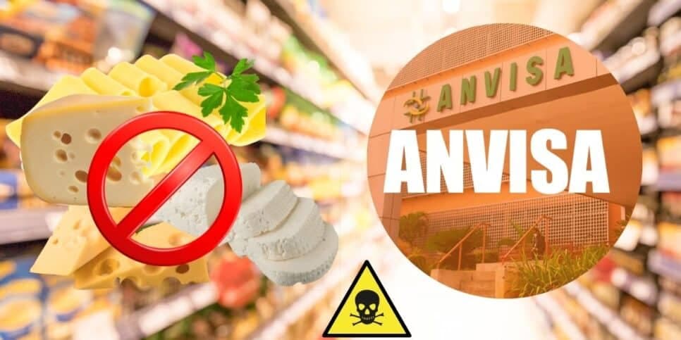 Risco fatal e vai causar diarreia: Anvisa faz proibição contra 4 marcas de queijo e arranca de mercados