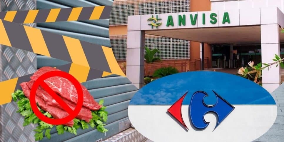 1 tonelada de carne podre: A interdição da Anvisa contra mercado, rival do Carrefour, por flagra de nojeira