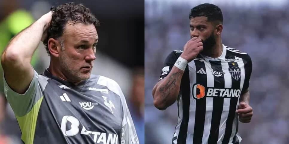 Vingança de Hulk, ADEUS de Deyveron e quebra-pau com Arana: Milito sofre com 3 viradas no Atlético-MG