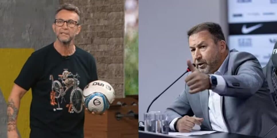 “Agora”: Neto paralisa Donos da Bola e crava demissão de Augusto Melo no Corinthians às pressas