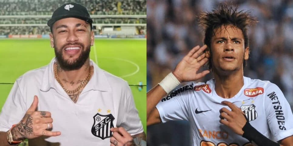 “Disse pra gente”: Quentinha de retorno de Neymar ao Santos é confirmado e chega voando em Carille HOJE (7)