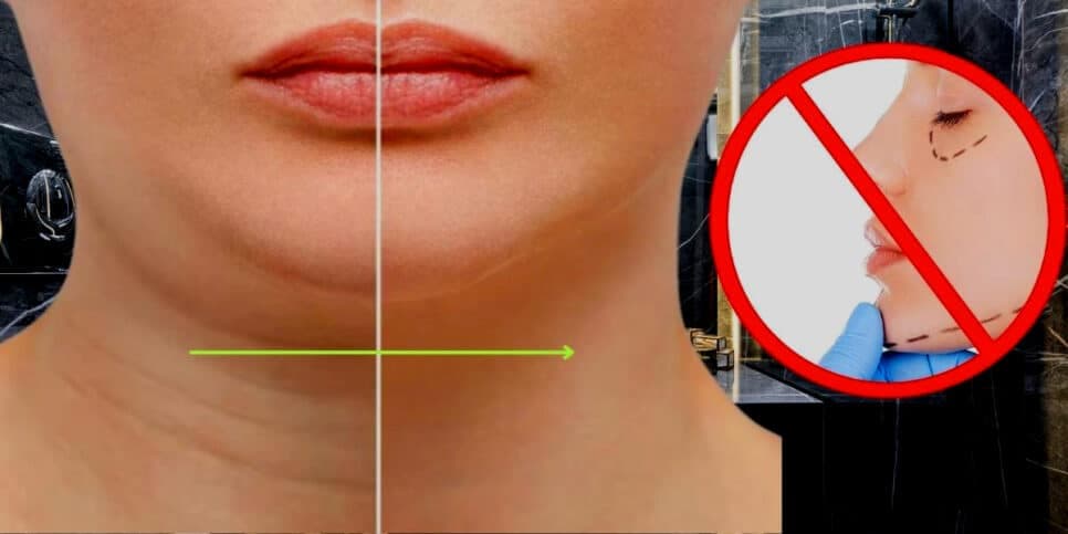 Faça isso todas as noites antes de dormir para eliminar a papada sem cirurgia