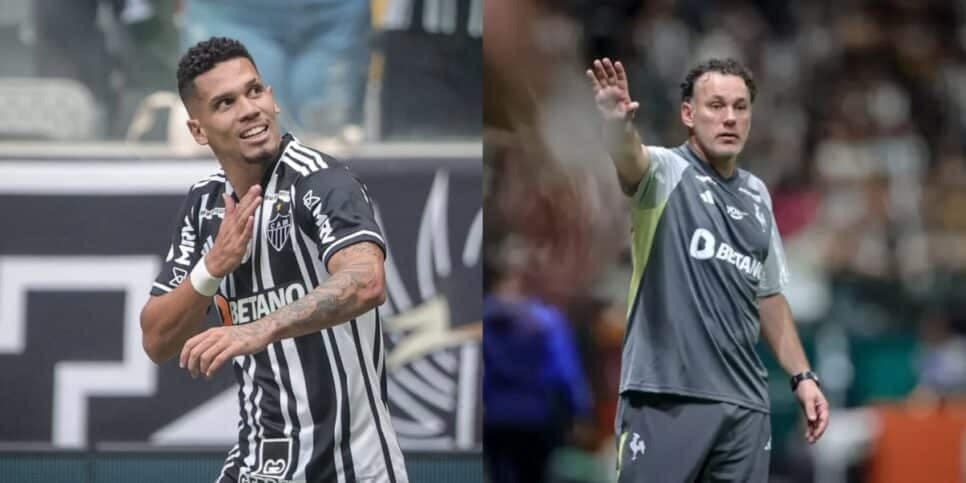 R$ 327M indo para os ares: Adeus de Paulinho é armado às pressas no Atlético Mineiro e Milito está sem chão