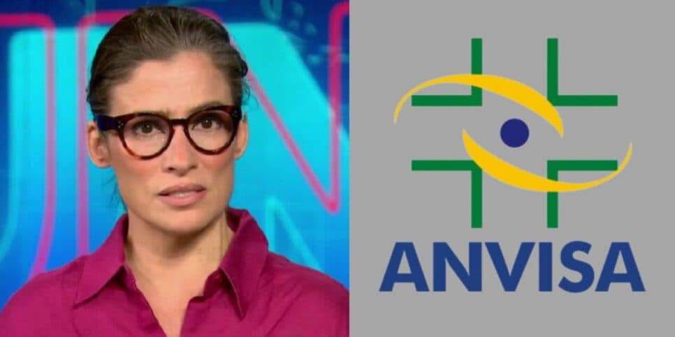 "No país inteiro": Renata paralisa JN com proibição urgente da ANVISA contra produto popular por risco FATAL