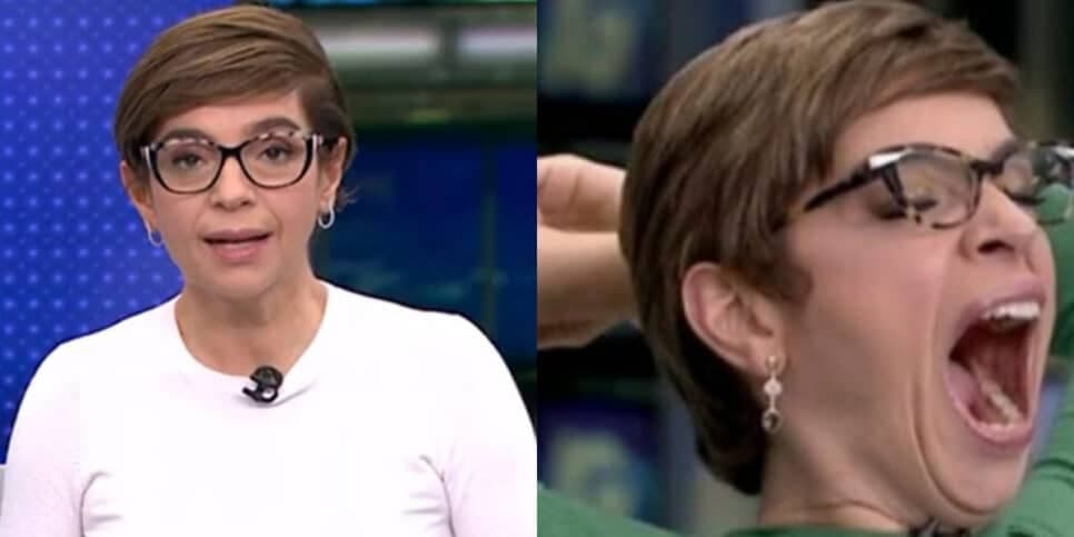 Mega salário, mania estranha atrás da bancada e relação discreta: A vida "secreta" de Renata Lo Prete do JG