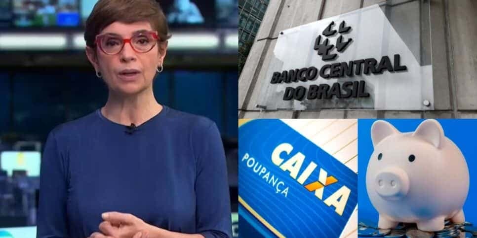 "Atingiram em cheio": Lo Prete para JG com decreto do Banco Central e abala quem deposita na poupança Caixa