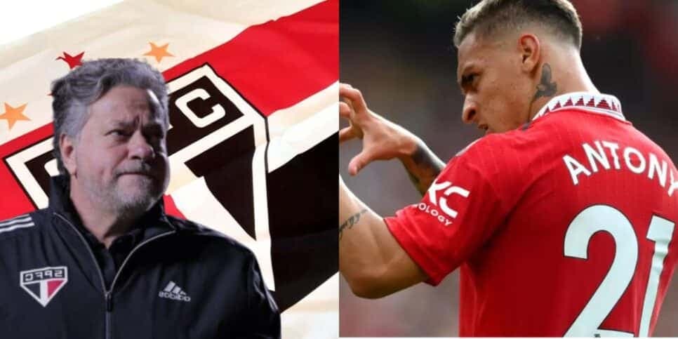 Ligação recebida de Casares: Anúncio com real sobre chegada de Antony no São Paulo acaba de chegar