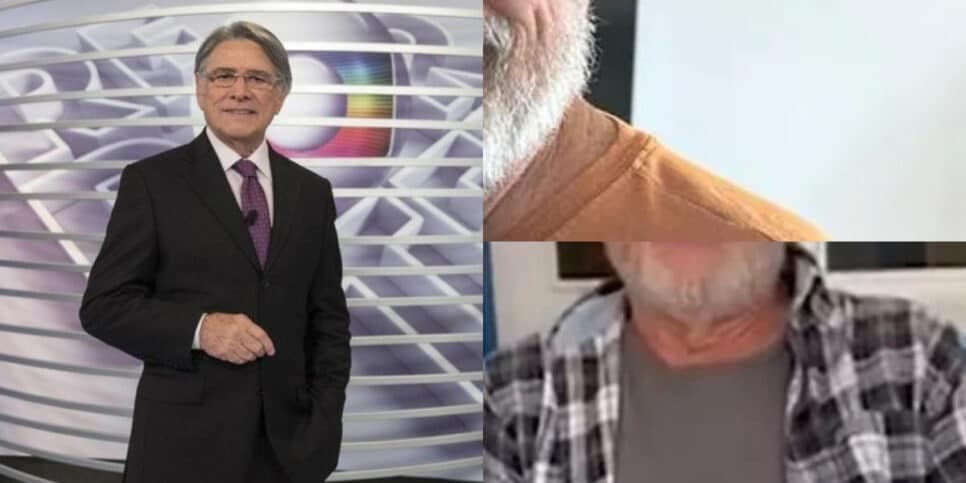Tente não sorrir ao ver como está Sérgio Chapelin aos 83 anos, isolado no mato e após deixar a barba crescer