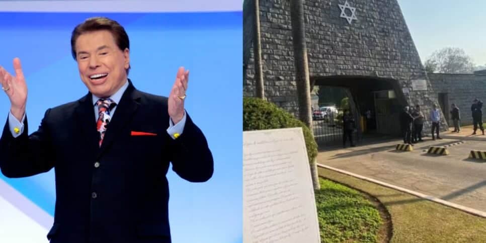 Sem público, flores e cerimônia privada: Silvio Santos é enterrado neste domingo (18)