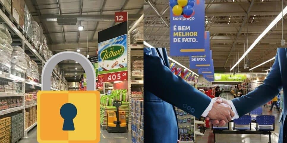 Fechamento e comprada por rival: O adeus de 2 redes gigantes de supermercados do Brasil e tristeza de todos