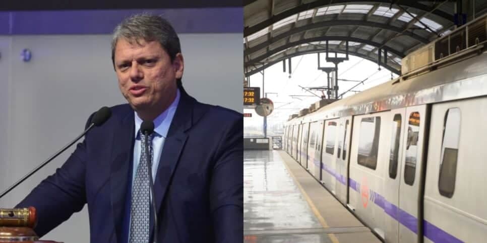 R$130BI e 890km de extensão: Decreto de Tarcísio traz nova linha do metrô no coração de SP e salva paulistas