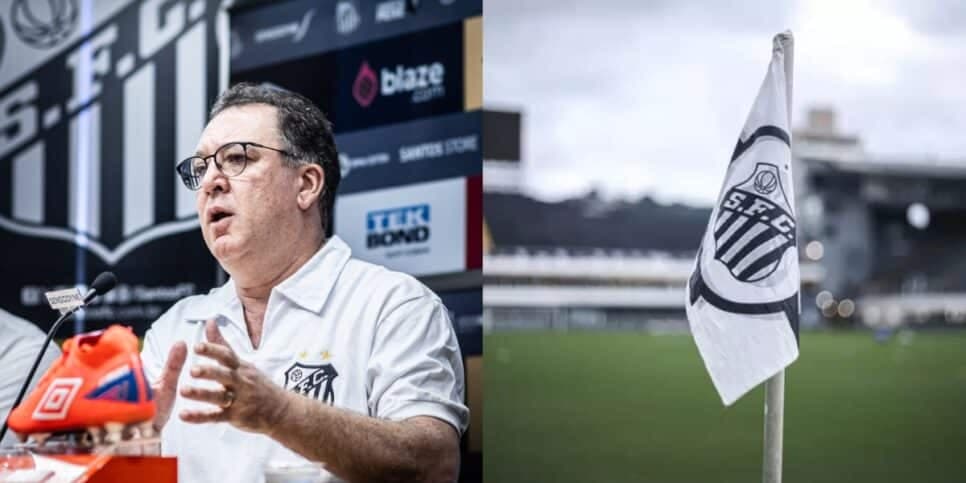 R$ 75M na mesa: Marcelo Teixeira acaba de fechar com +1 reforço pra salvar o Santos da série B em 2024