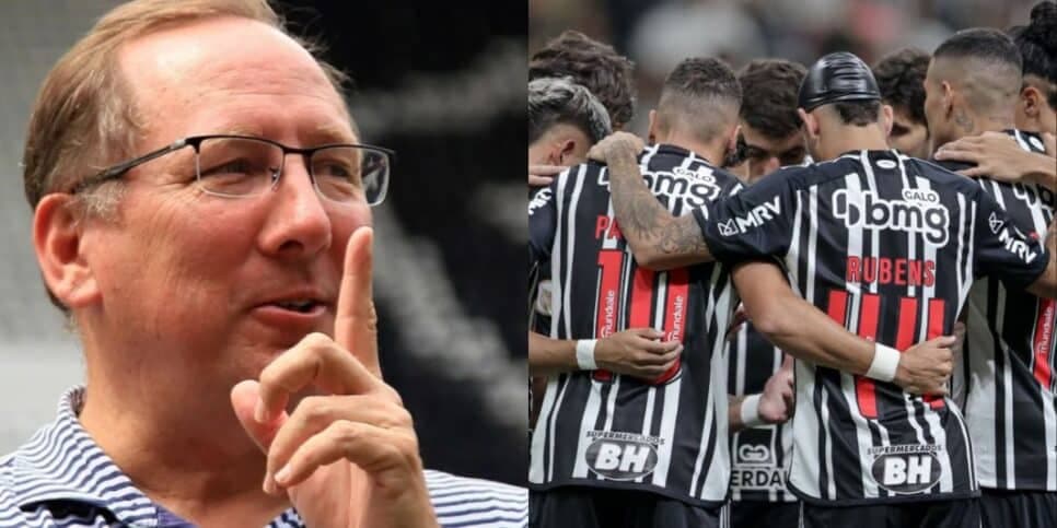 Na surdina da madrugada: Textor despeja caminhão de dinheiro e fecha contrato com craque nº1 do Atlético-MG