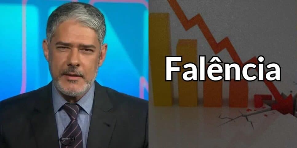 Bonner para JN com pesadelo de falência da 4° maior varejista no Brasil