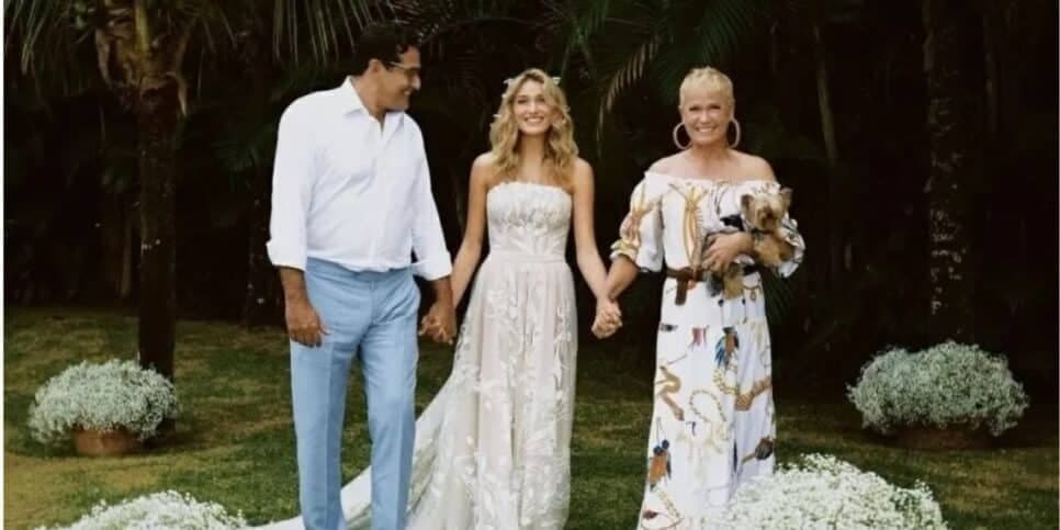 Xuxa, Sasha Meneghel e Luciano Szafir (Foto: Instagram)