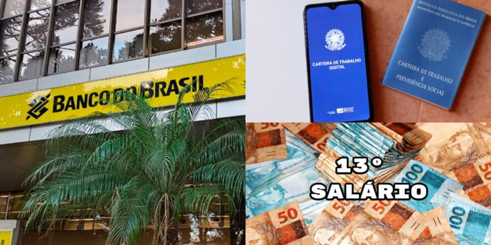 Até R$20 mil na conta hoje: Antecipação do 13º salário é liberada a CLTs pelo Banco do Brasil em 4 passos