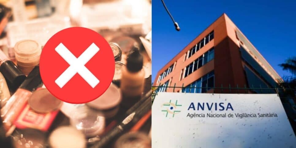 Anvisa acaba de emitir comunicado com proibição de TODOS os produtos de marca popular de cosméticos