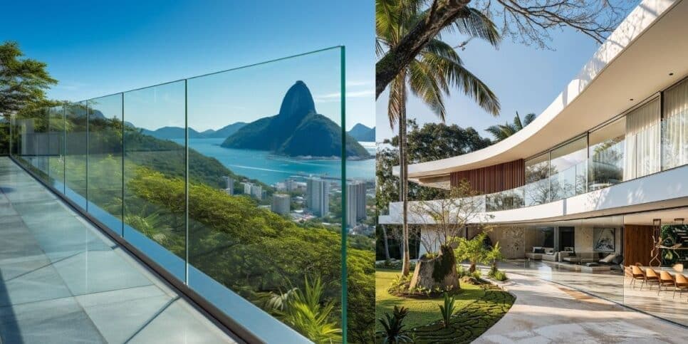 R2 Vidros vira a grande tendência em grandes mansões no Rio de Janeiro e no Brasil