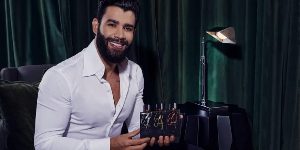 Gusttavo Lima celebra dois anos de sua marca de perfumes e aumento de vendas