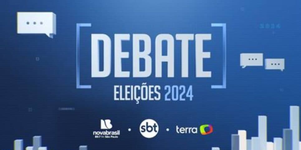 SBT, Terra e Nova Brasil realizam debate entre candidatos à Prefeitura de São Paulo nesta sexta (20)