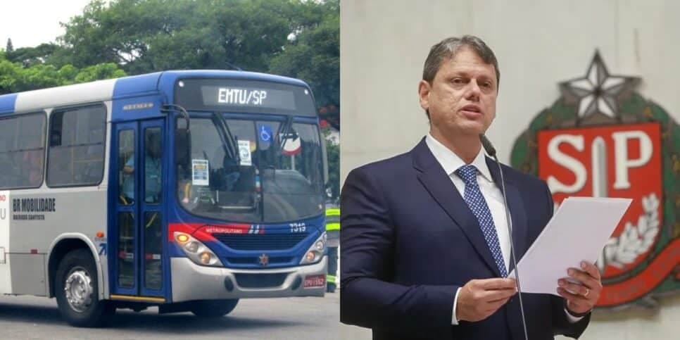Canetada de Tarcísio: Fim de serviço popular em ônibus da EMTU em SP cai como bomba a milhares de paulistas
