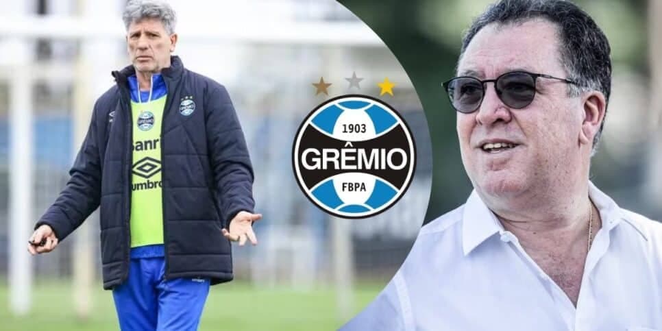 Rasteira em Teixeira no Santos: Guerra abre os cofres por craque de R$ 9M para Renato Gaúcho no Grêmio