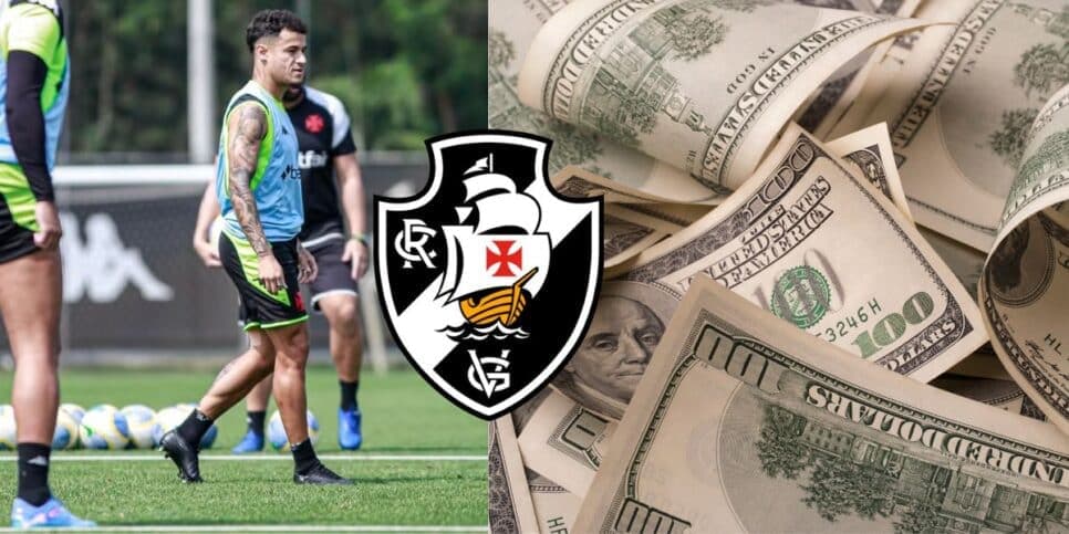 R$42,8M: Coutinho acaba de assinar contrato milionário longe do Vasco