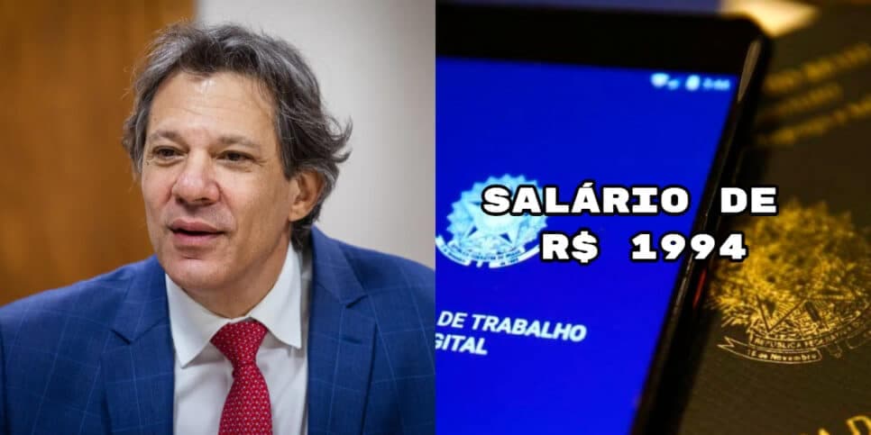 Lei trabalhista antes de Haddad garante salário mínimo de R$1994 à lista de CLTs no Brasil