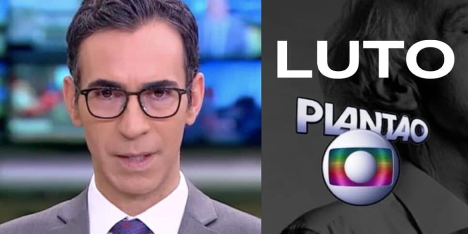 "Infelizmente": A paralisação da Globo com Plantão Urgente e anúncio de Tralli confirmando morte de ator amado