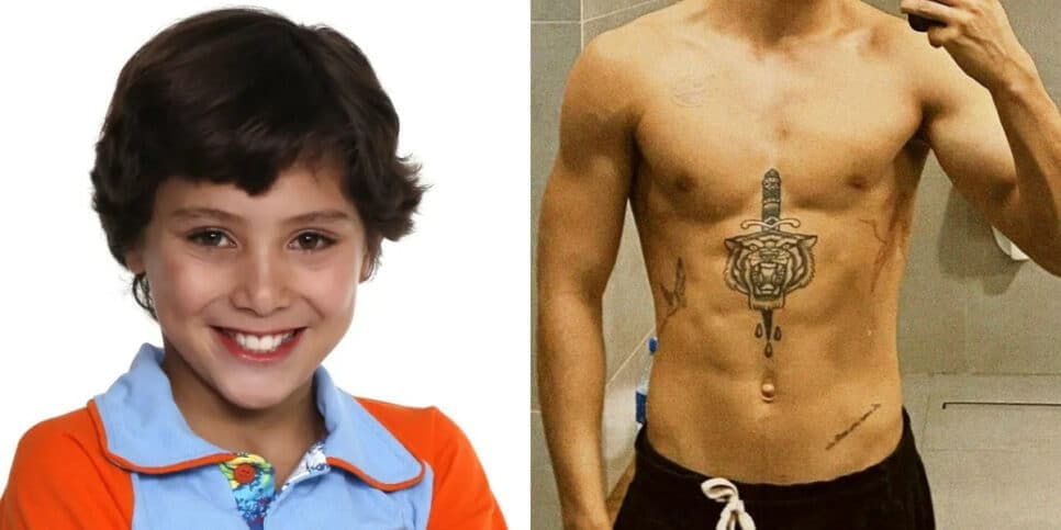 Irreconhecível: Mirim de Chiquititas, do SBT, vira um homão musculoso após 10 anos e fotos chocam