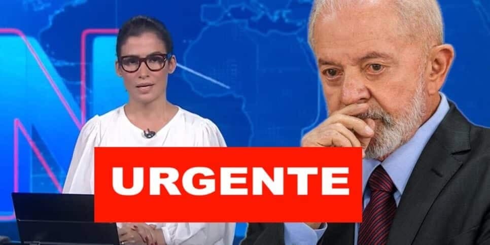 Plantão Urgente: Renata Vasconcellos invade programação agora notícia de Lula que para o país