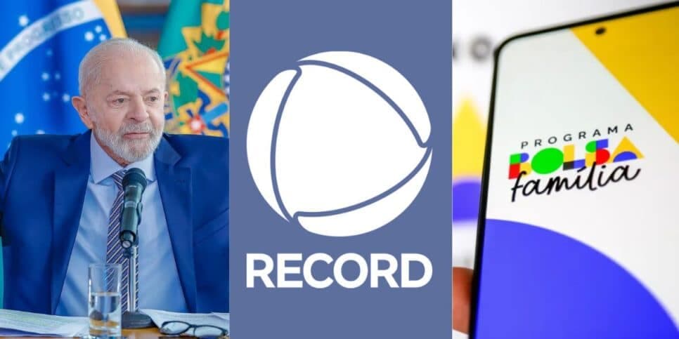 Jornal da Record é paralisado com proibição no pagamento do Bolsa Família e decreto de Lula