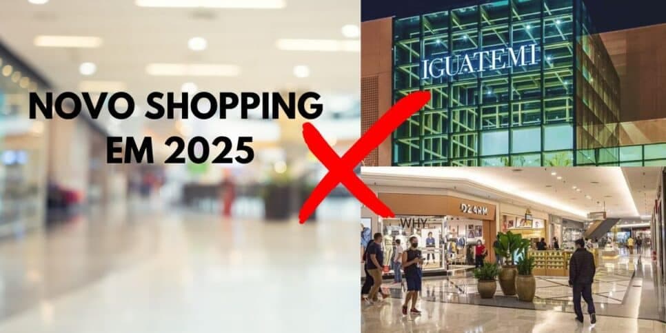 R$ 60M e 320 lojas: Novo shopping luxuoso acaba de ser confirmado pra aniquilar o Iguatemi e +2 shoppings de SP