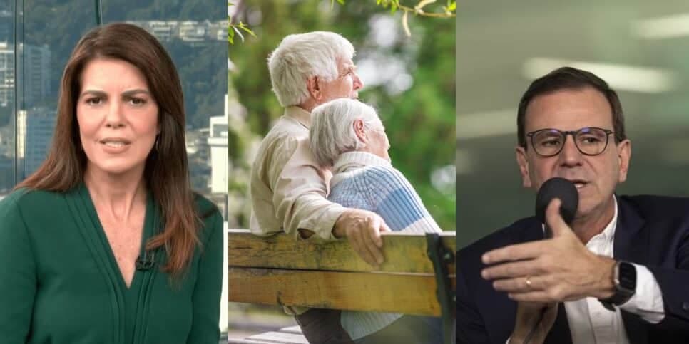 Lei em vigor e Paes está ciente: Mariana Gross para RJ1 com isenção pra salvar idosos cariocas