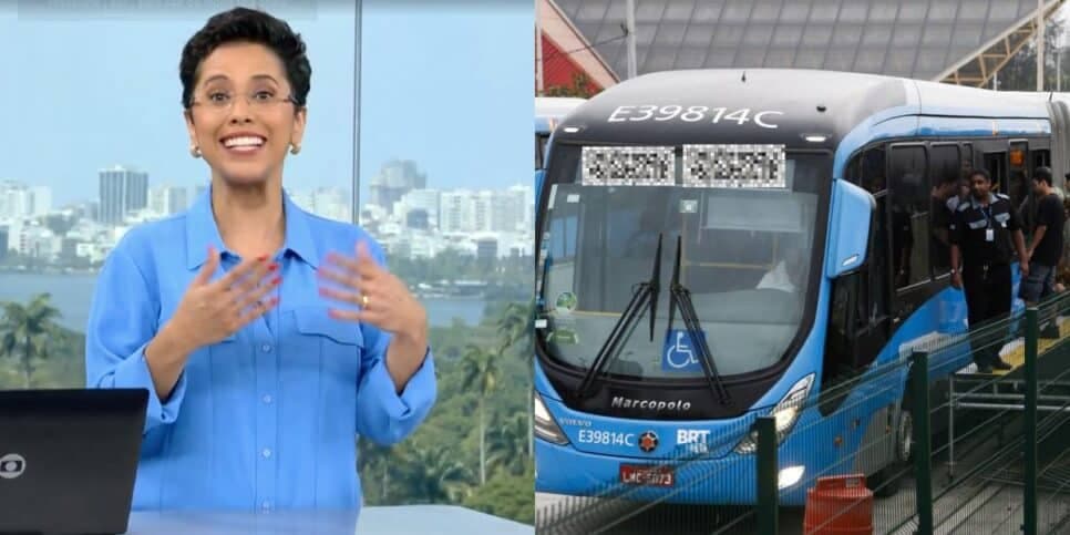 Canetada de Paes: Substituta de Mariana Gross para RJ1 com nova linha histórica de ônibus no RJ pra salvar 700M