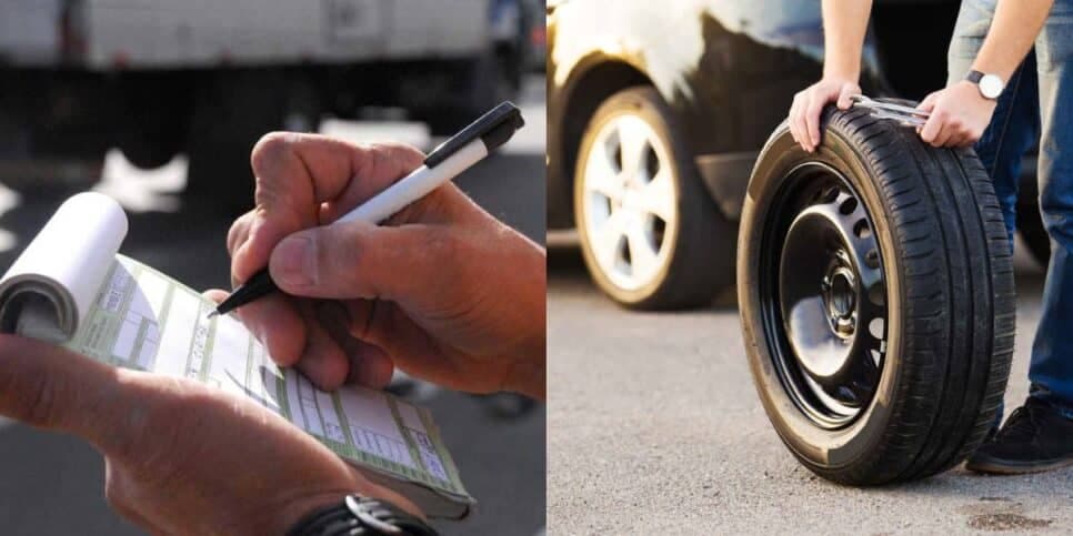 Imperdoável: Lei de trânsito dos pneus em vigor traz multa pesada a motoristas que fizerem isso no carro