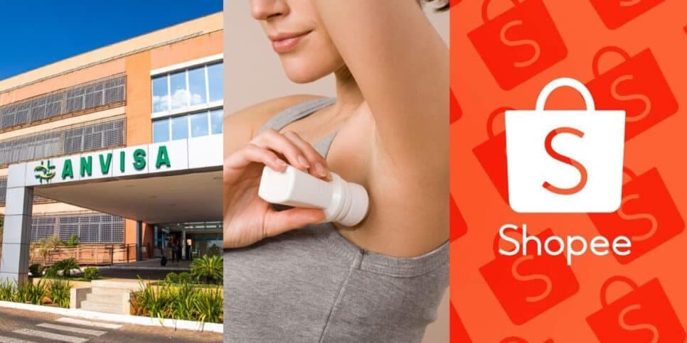 Tchau, Shopee: Comunicado da ANVISA confirma proibição de desodorante popular e arranca de lojas